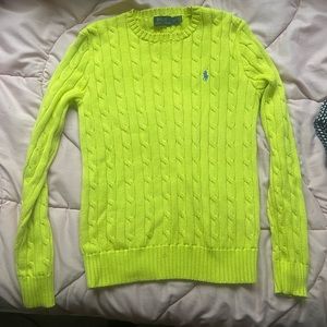 Polo Ralph Lauren cable knit sweater - small
